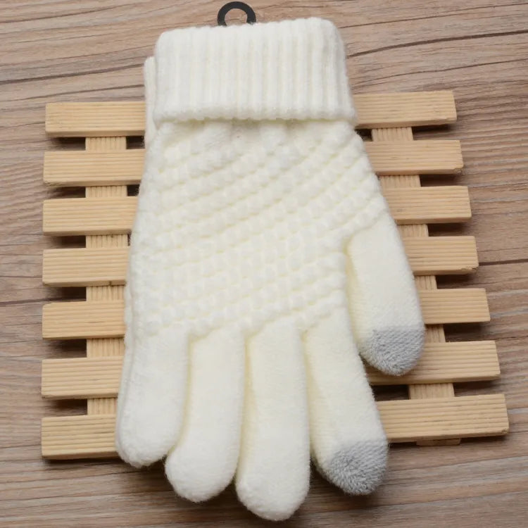 Mila - Gants tricotés avec style et fonctionnalité
