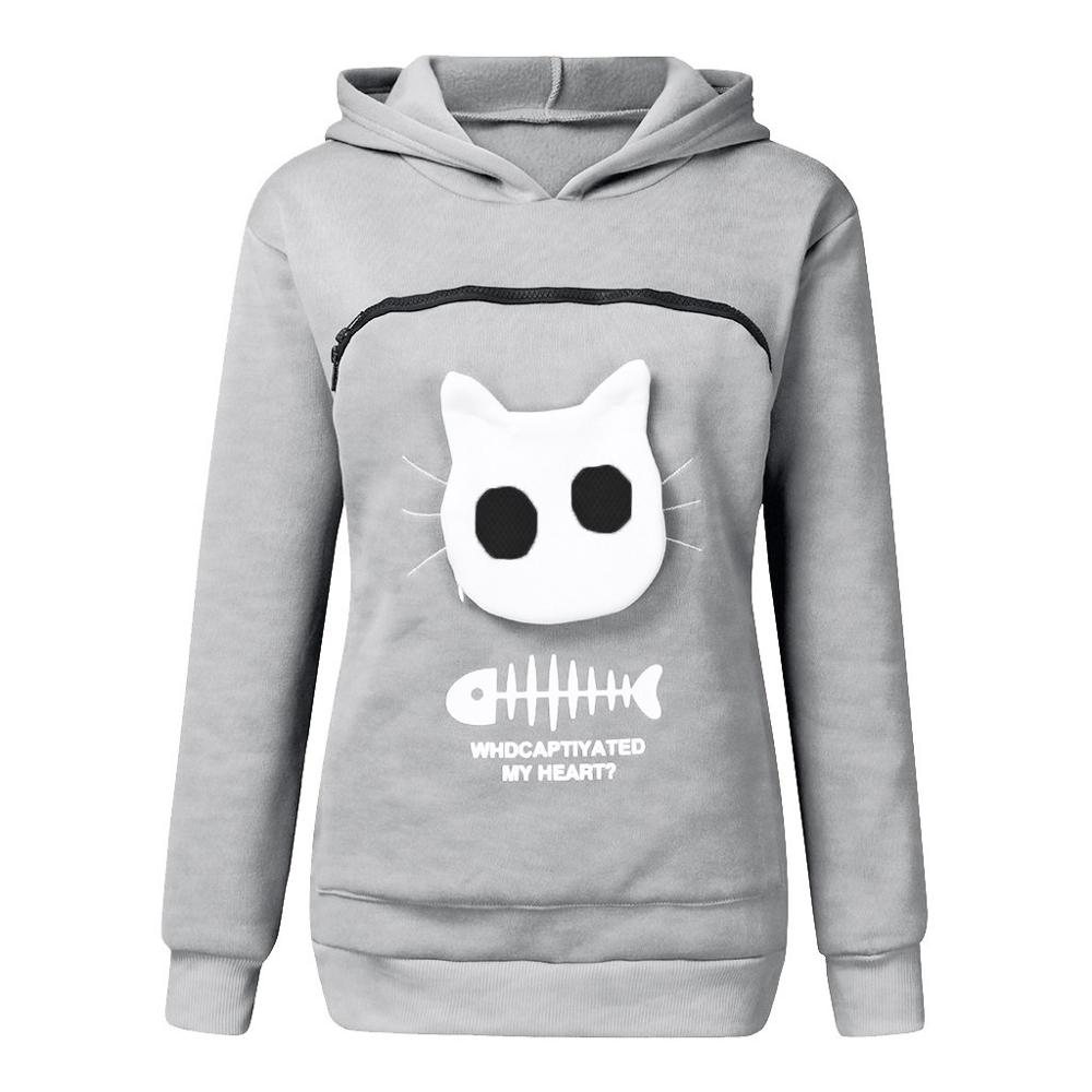 Sweat à poche câlin pour chats - Confort et chaleur