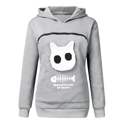 Sweat à poche câlin pour chats - Confort et chaleur