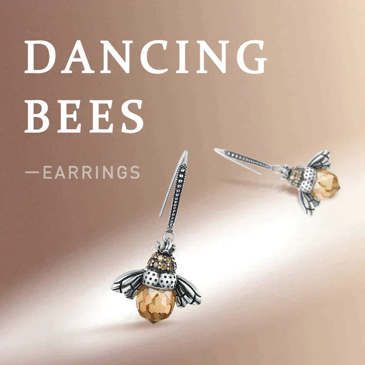 Elena - Boucles d'oreilles Reine des Abeilles