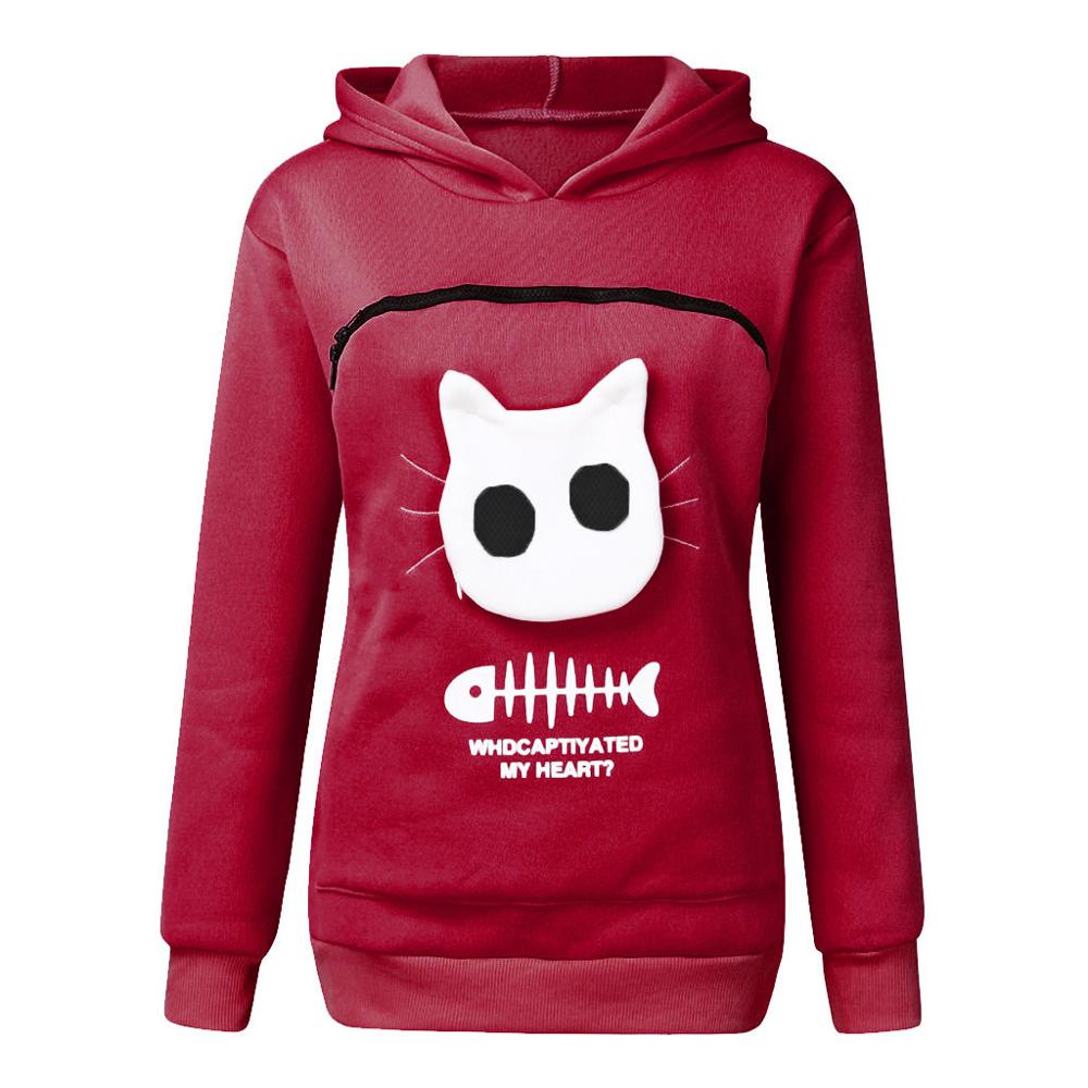 Sweat à poche câlin pour chats - Confort et chaleur