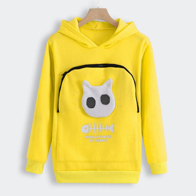 Sweat à poche câlin pour chats - Confort et chaleur