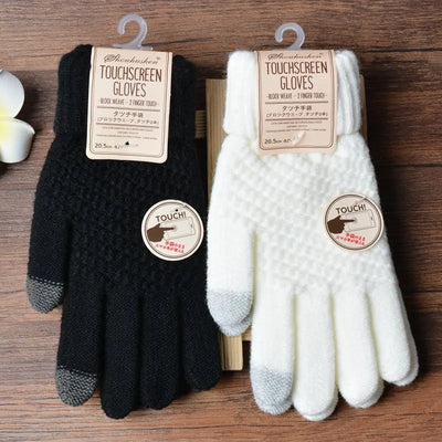 Mila - Gants tricotés avec style et fonctionnalité