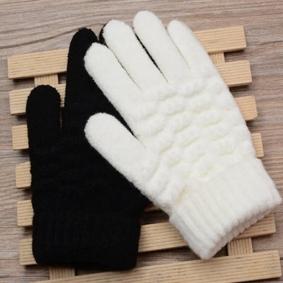 Mila - Gants tricotés avec style et fonctionnalité
