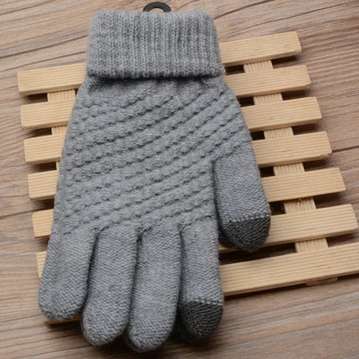 Mila - Gants tricotés avec style et fonctionnalité