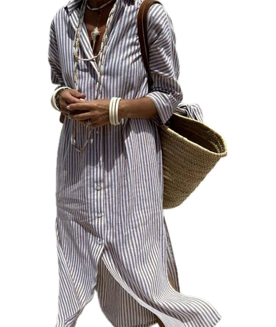 SOOF | Chemise longue rayée