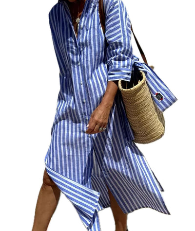 SOOF | Chemise longue rayée