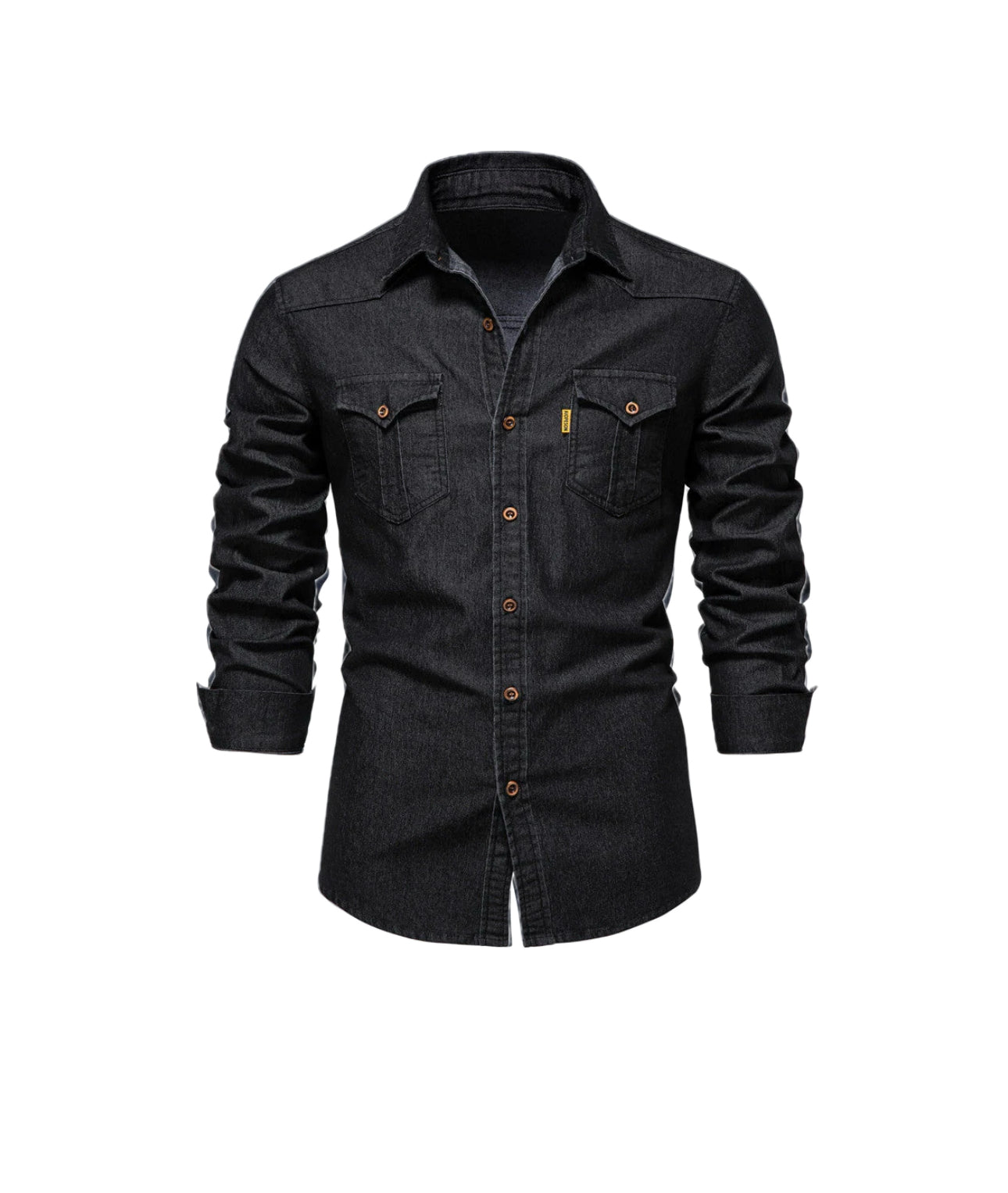 RUBEN | Chemise en jean extensible pour hommes