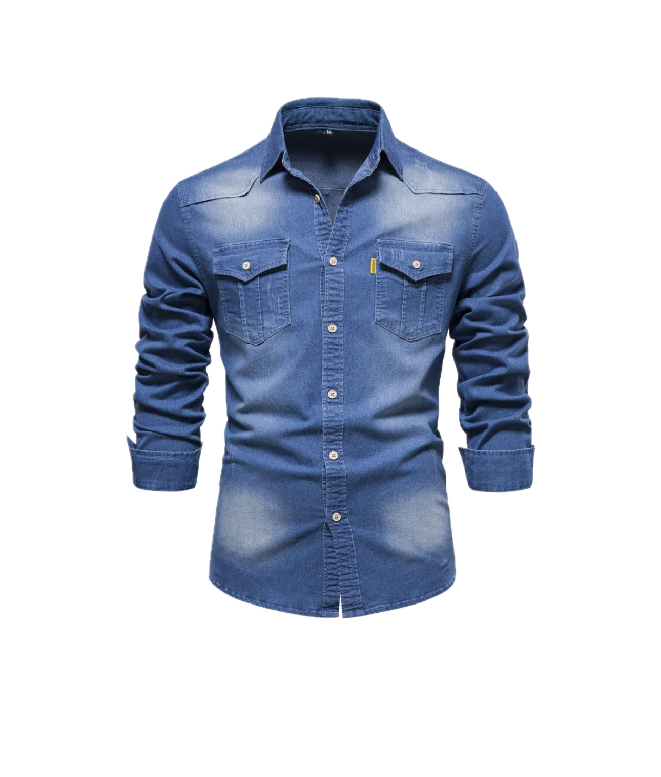 RUBEN | Chemise en jean extensible pour hommes