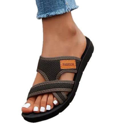 WILLOW | SANDALES ORTHOPÉDIQUES EN MAILLE AVEC SOUTIEN DE LA VOCHE