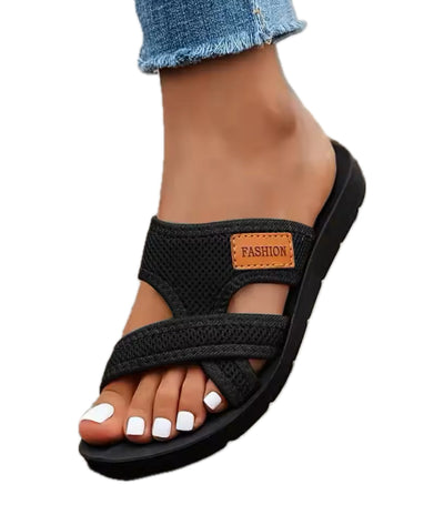 WILLOW | SANDALES ORTHOPÉDIQUES EN MAILLE AVEC SOUTIEN DE LA VOCHE