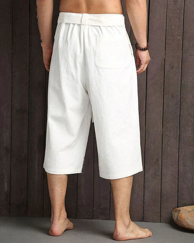 TARO | Pantalon court confort japonais