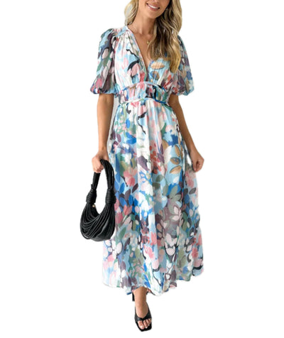 CARLOTTA | Robe florale élégante