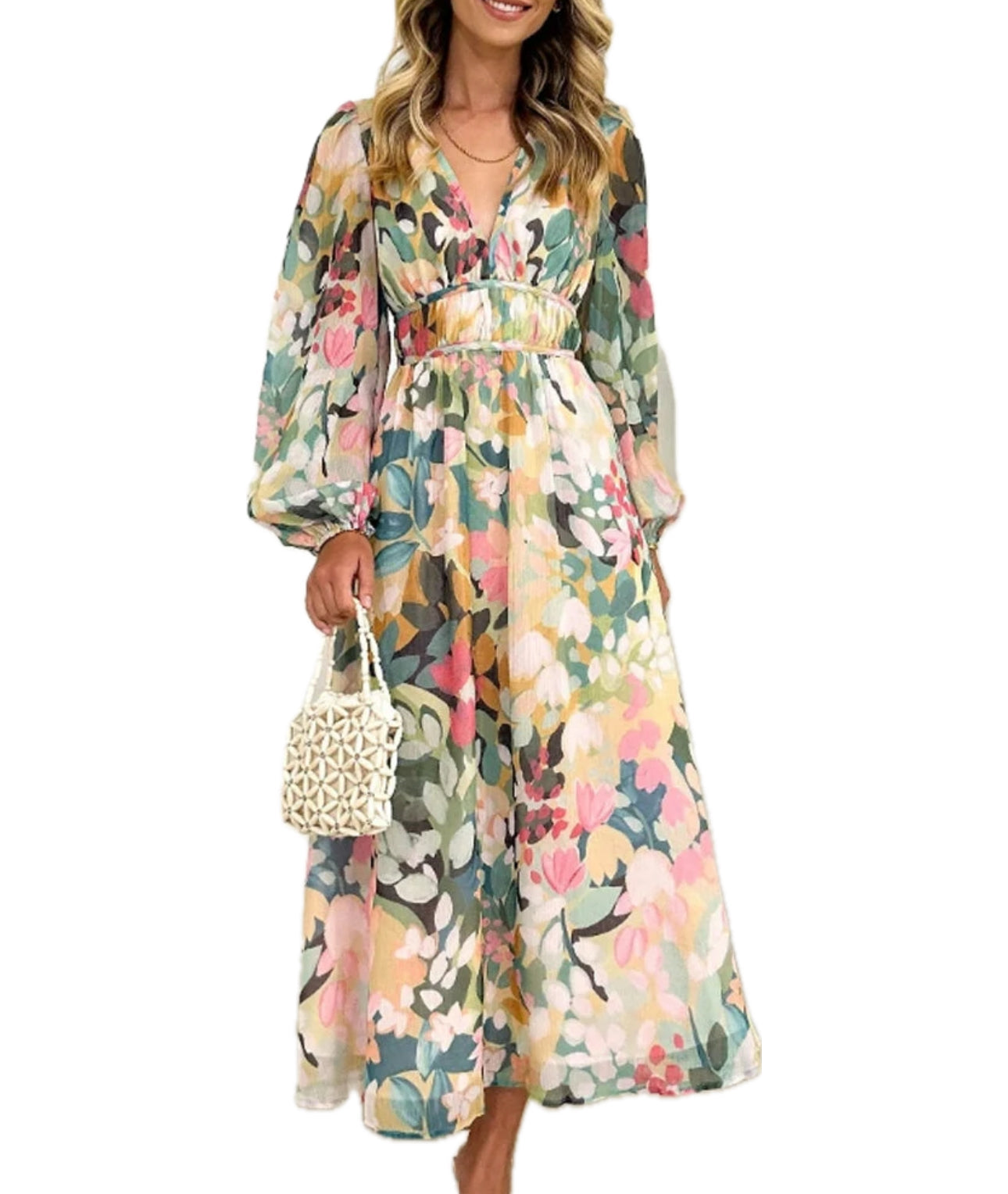 CARLOTTA | Robe florale élégante