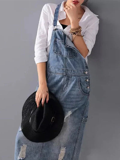 MISHA | Salopette en jean