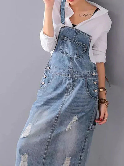 MISHA | Salopette en jean