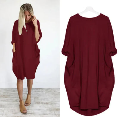 ALBINA | Robe surdimensionnée