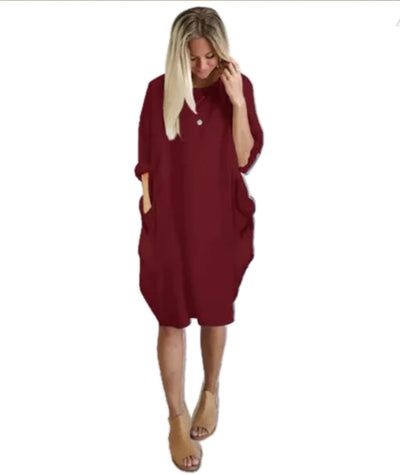 ALBINA | Robe surdimensionnée