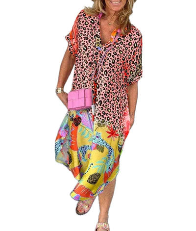 PHOEBE | Robe à manches courtes