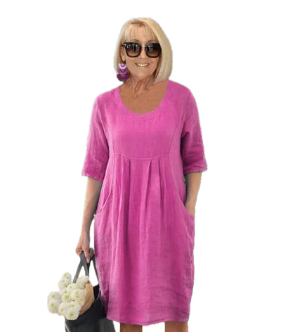 LIESE | Robe longue en coton