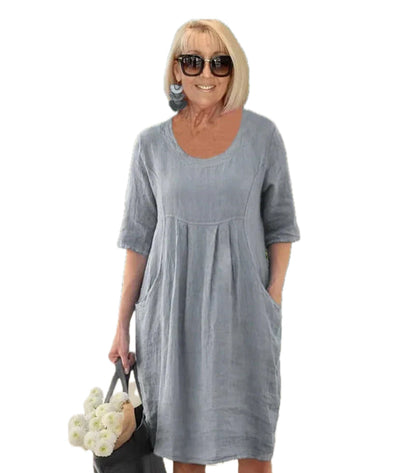 LIESE | Robe longue en coton