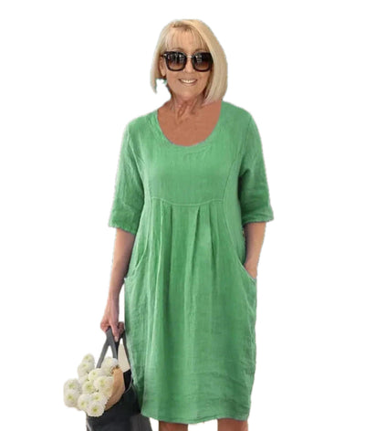 LIESE | Robe longue en coton