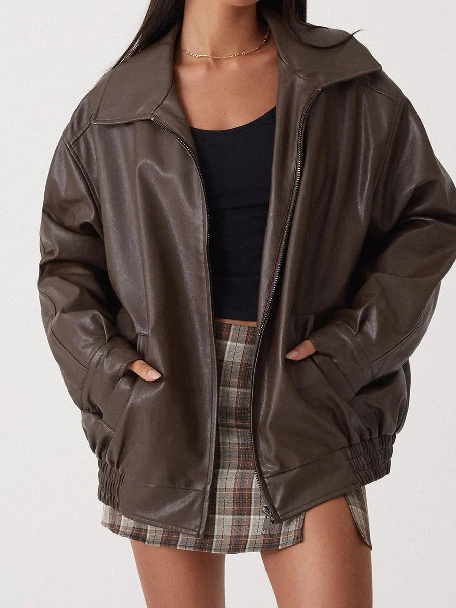 YUME | Blouson aviateur surdimensionné