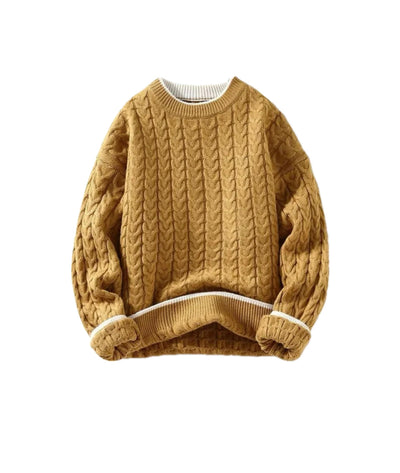 ANGELO | Pull patchwork confortable