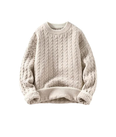 ANGELO | Pull patchwork confortable