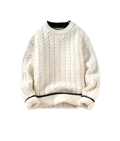 ANGELO | Pull patchwork confortable