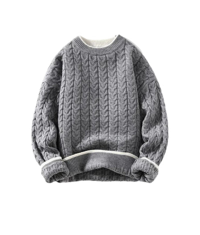 ANGELO | Pull patchwork confortable