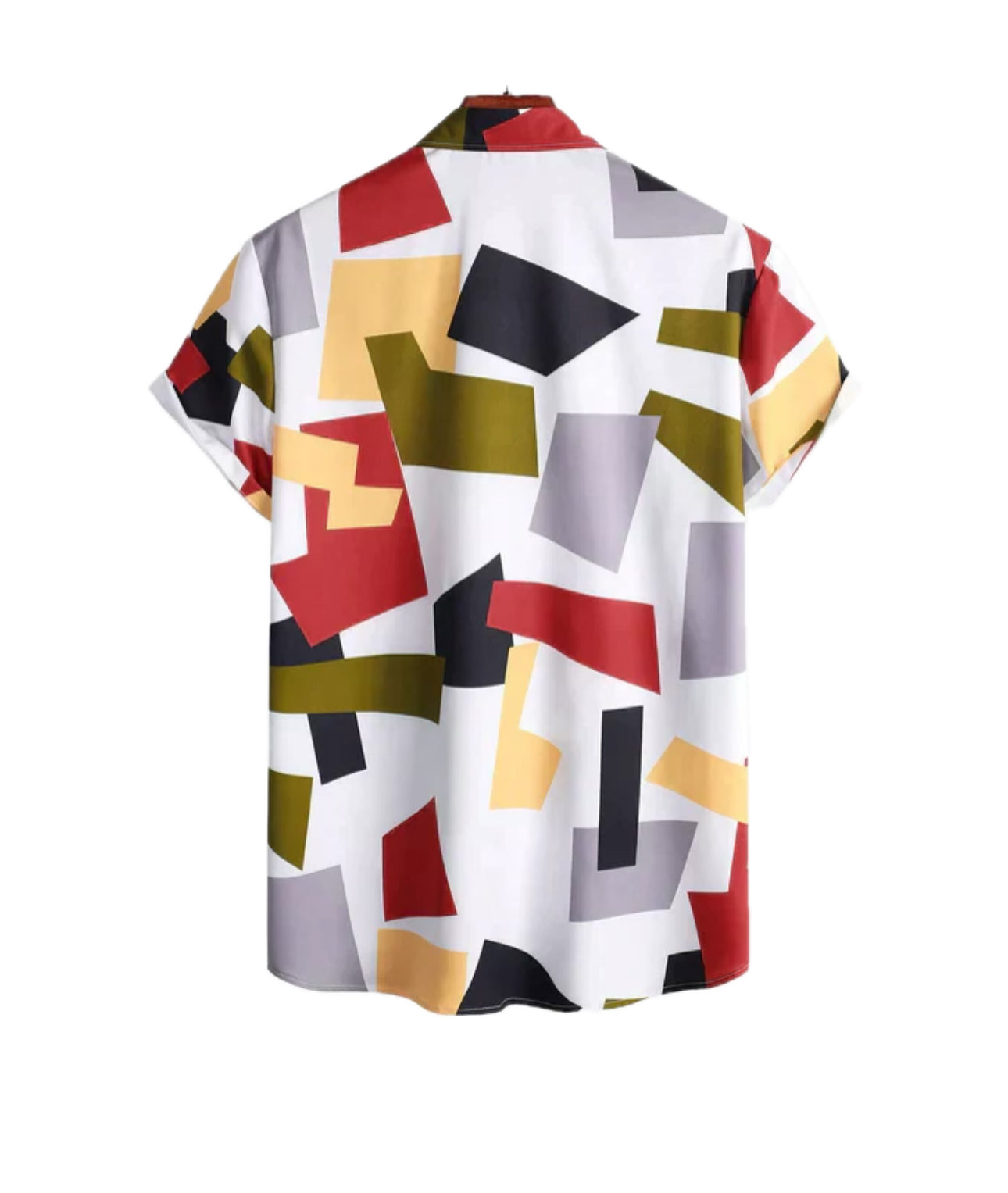 MATT | Chemise boutonnée géométrique