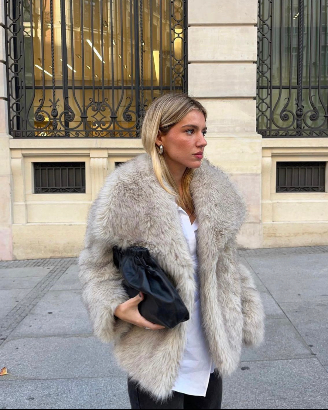 CHARLIE | Manteau en fausse fourrure