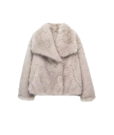 CHARLIE | Manteau en fausse fourrure