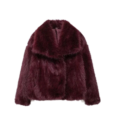 CHARLIE | Manteau en fausse fourrure