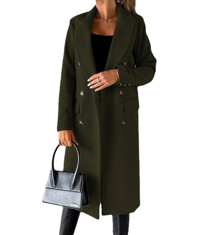 AMELIA | Manteau à double boutonnage
