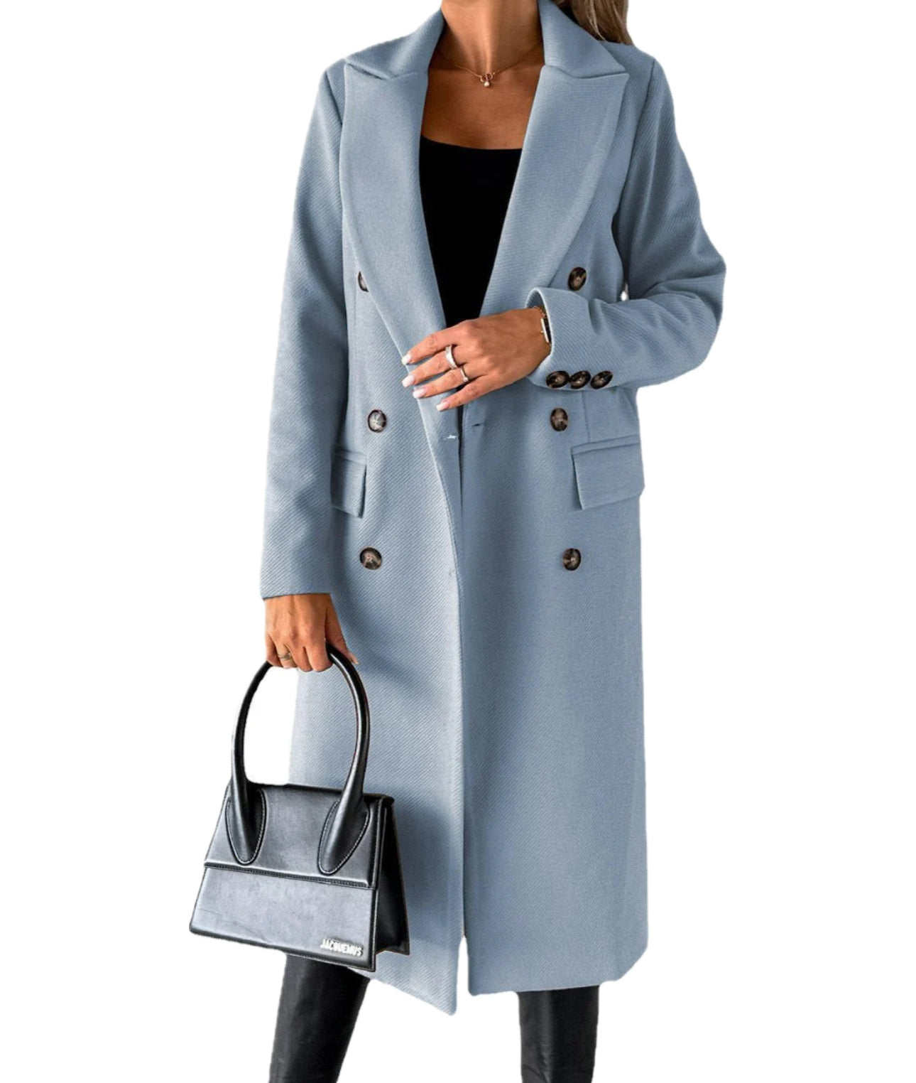 AMELIA | Manteau à double boutonnage