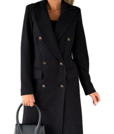 AMELIA | Manteau à double boutonnage