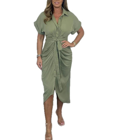 TALIAH | Robe froncée