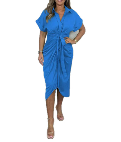 TALIAH | Robe froncée