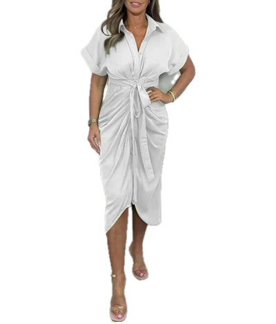 TALIAH | Robe froncée