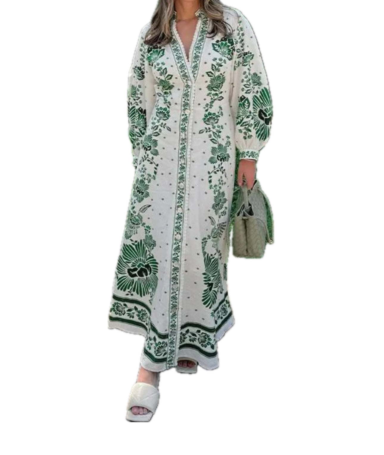 ZENDAYA | Robe longue fleurie