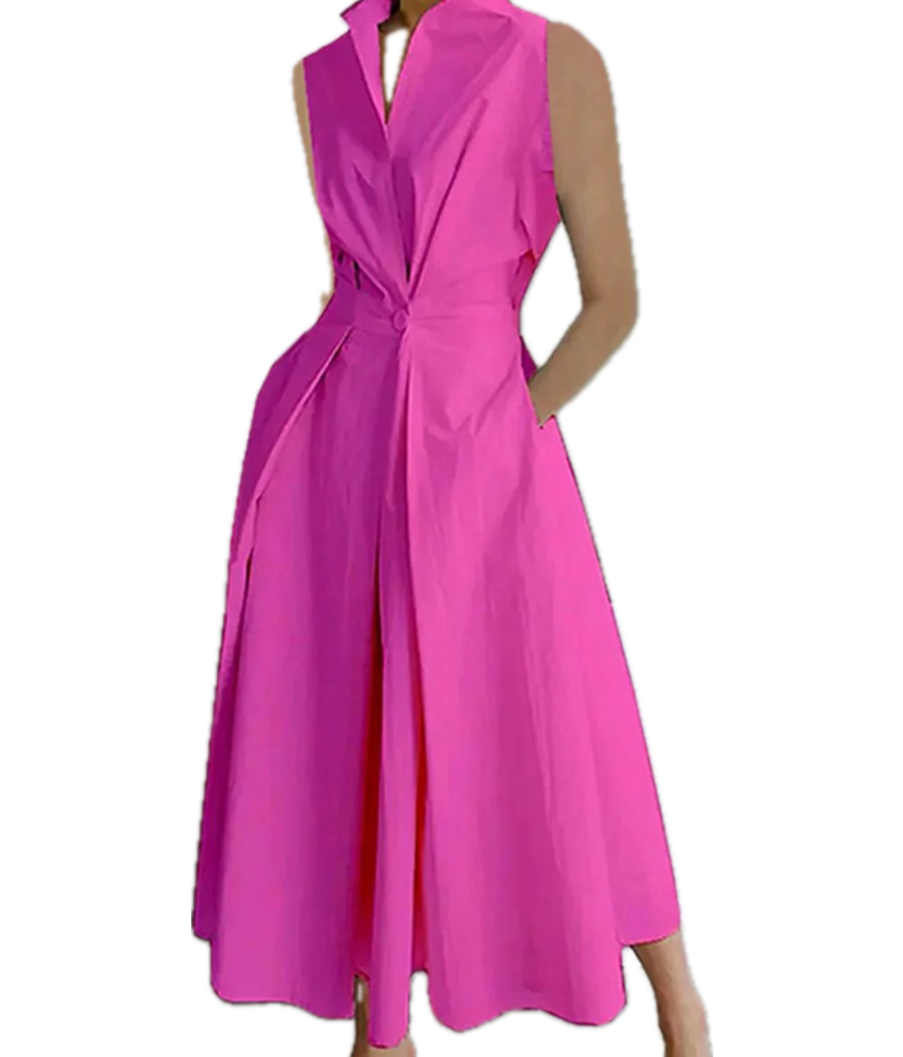 ALEXANDRA | Robe longue sans manches