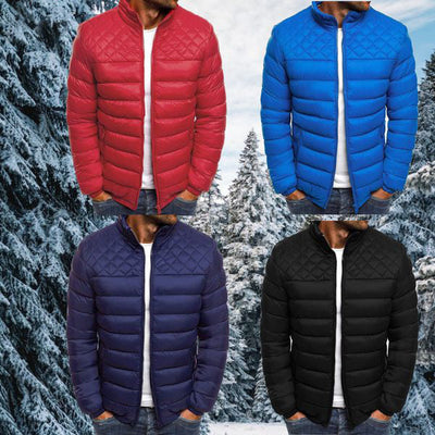 Elias - Veste matelassée imperméable et coupe-vent pour homme