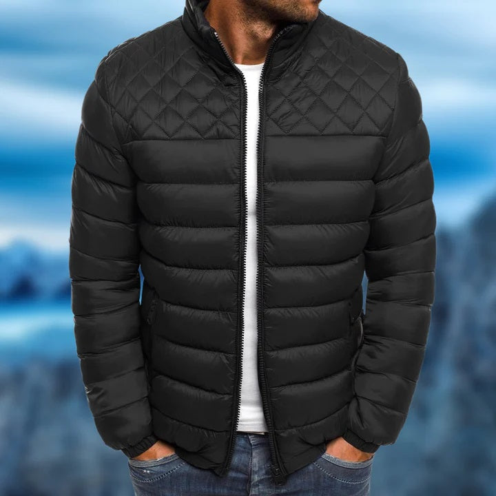 Elias - Veste matelassée imperméable et coupe-vent pour homme