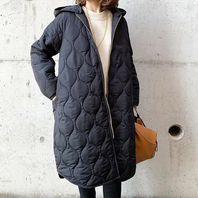 Nayeli - Casual Winterjas met Capuchon