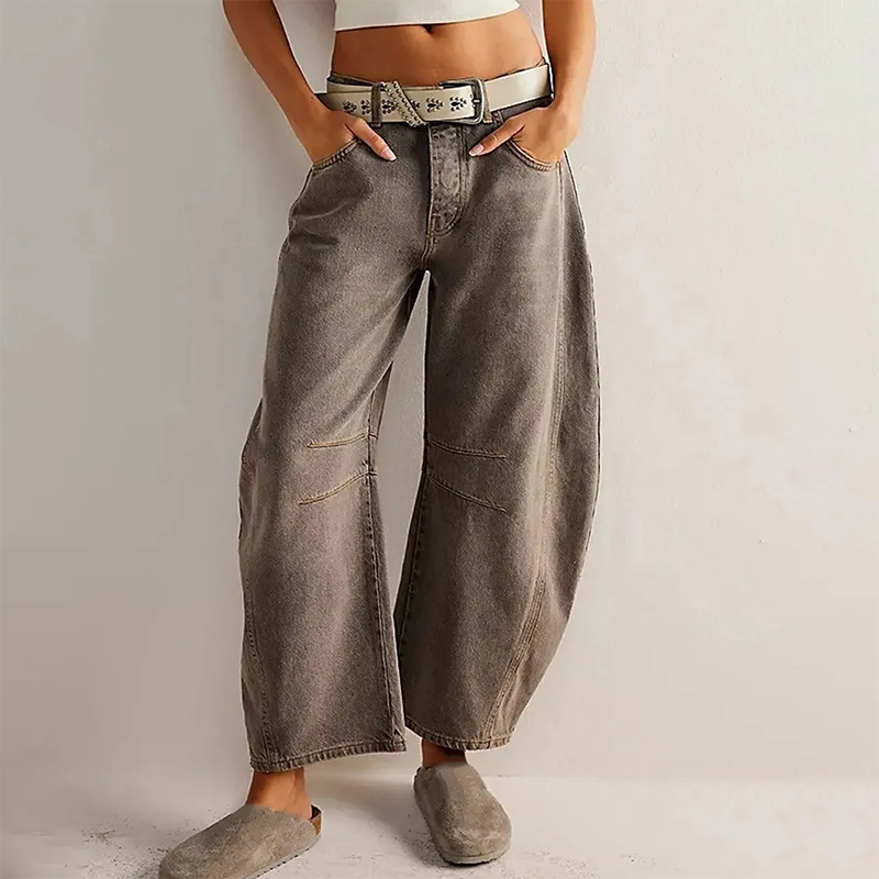 Clarisse - Pantalons jeans larges