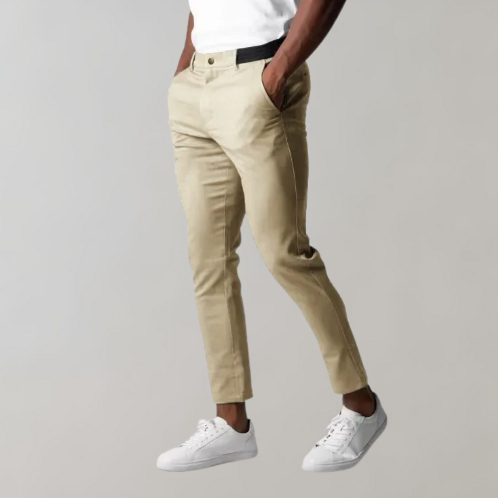 Leonardo - Pantalon chino pour homme