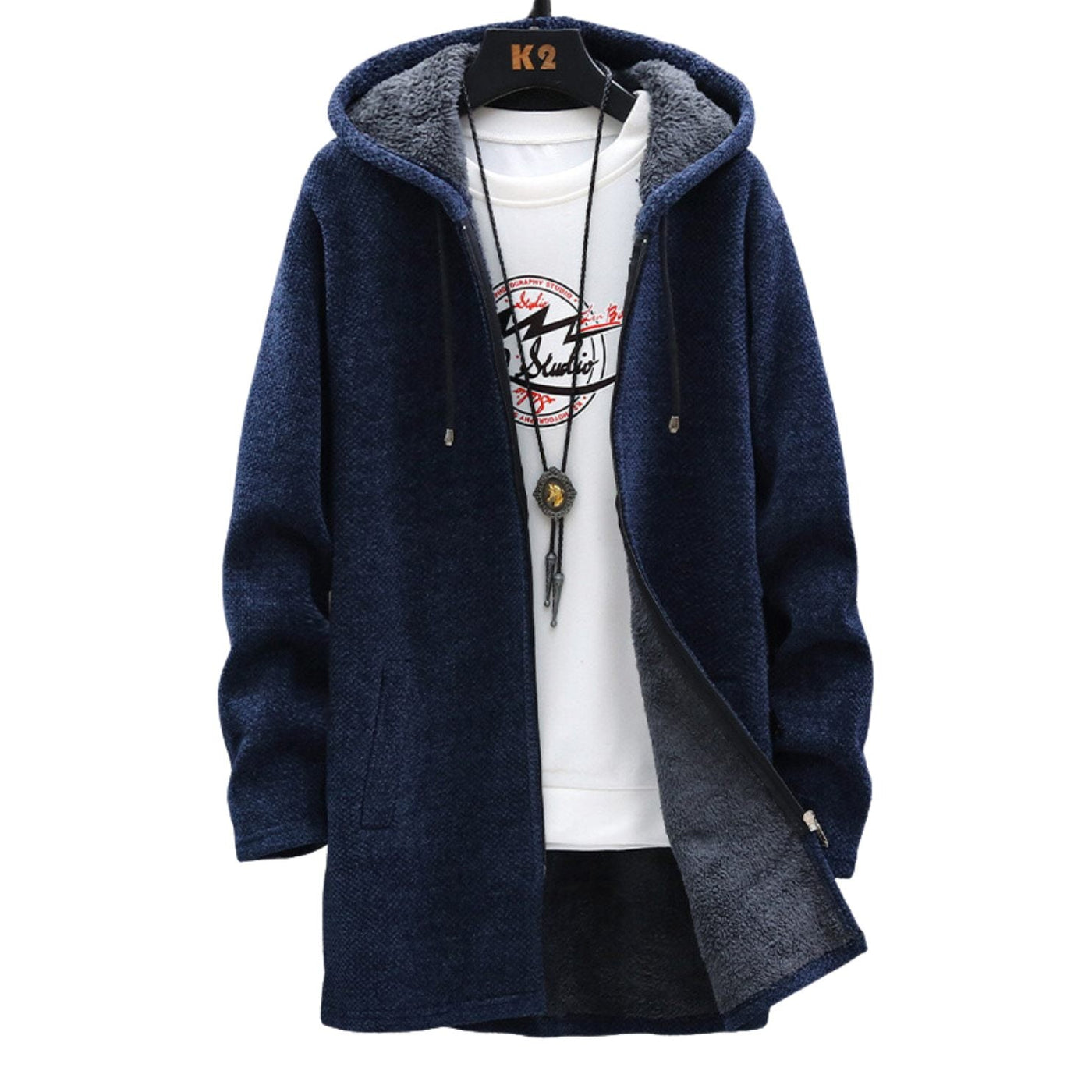 Charles - Cardigan avec capuche