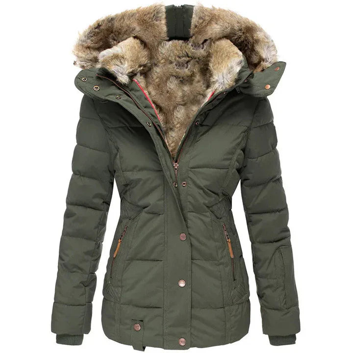 ANNE | Manteau d'hiver doublé chaud